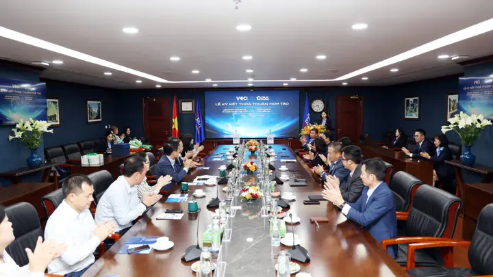 Lễ ký kết hợp tác giữa VCCI và Bảo hiểm PVI